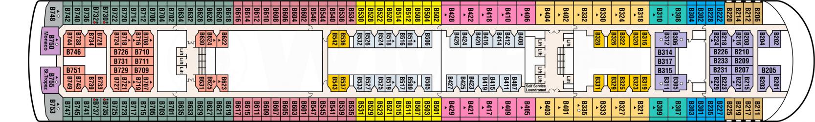 Cubierta 10 Sea Princess