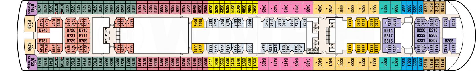 Cubierta 10 Sun Princess