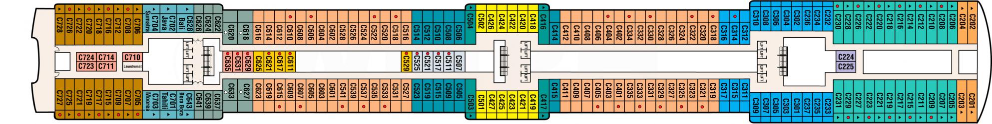 Cubierta 10 Coral Princess