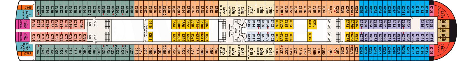 Cubierta 10 Diamond Princess