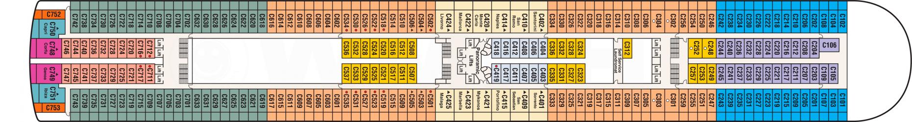 Cubierta 10 Golden Princess