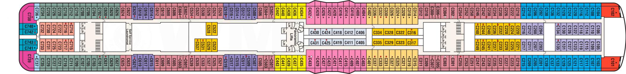 Cubierta 10 Majestic Princess