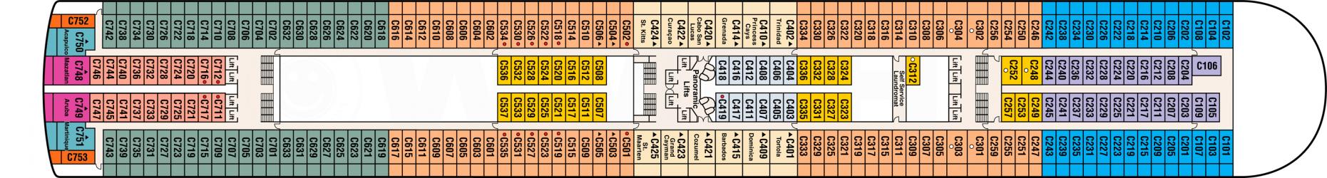 Cubierta 10 Star Princess