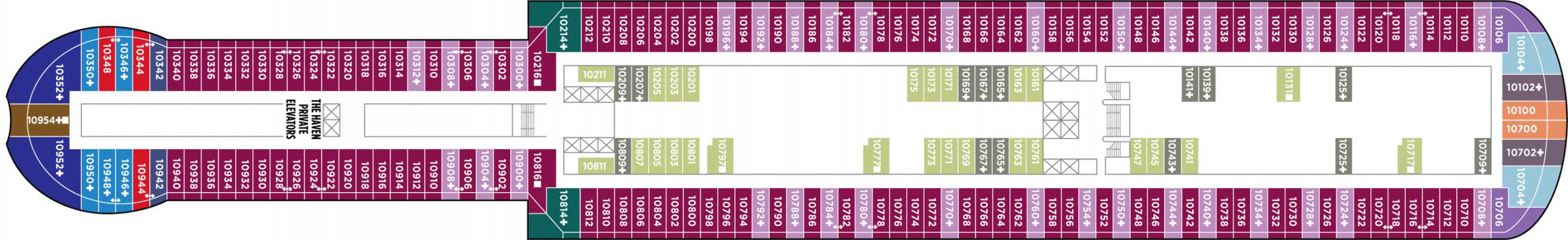 Cubierta 10 Norwegian Viva