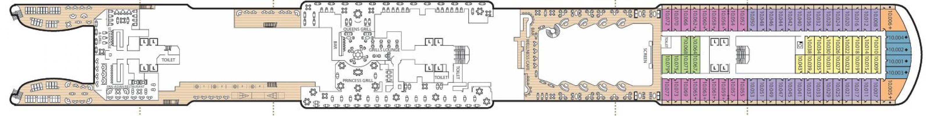 Cubierta 10 Queen Anne
