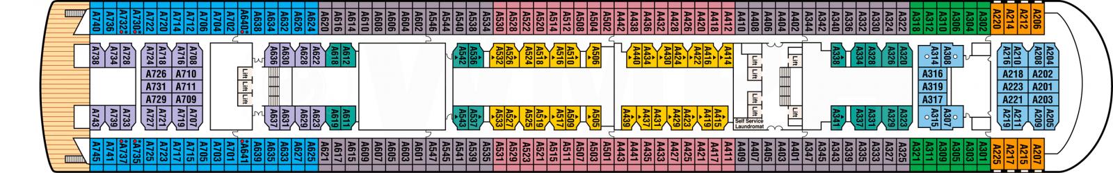 Cubierta 11 Sea Princess
