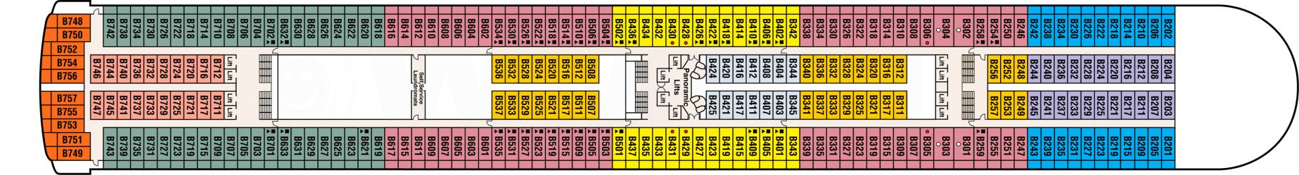 Cubierta 11 Caribbean Princess