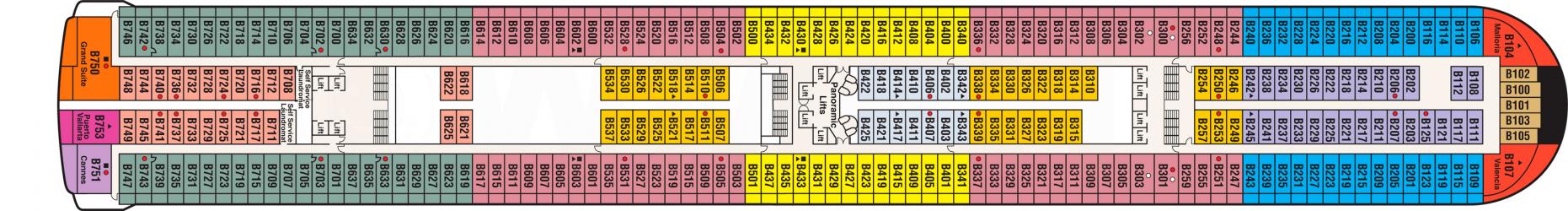 Cubierta 11 Diamond Princess