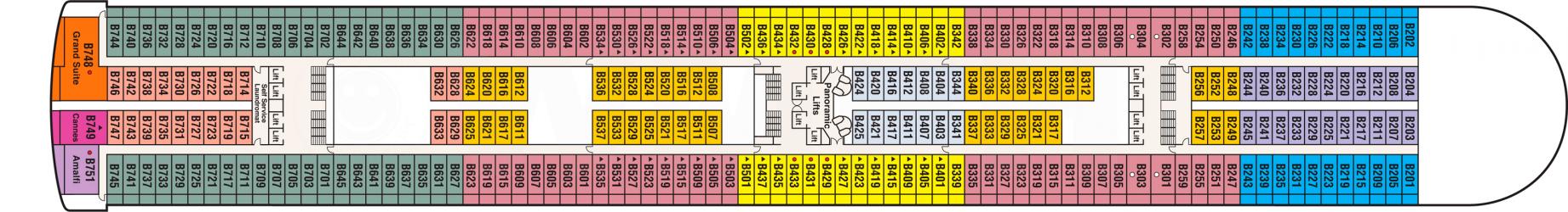 Cubierta 11 Golden Princess