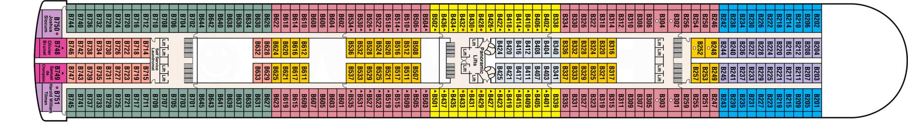 Cubierta 11 Grand Princess