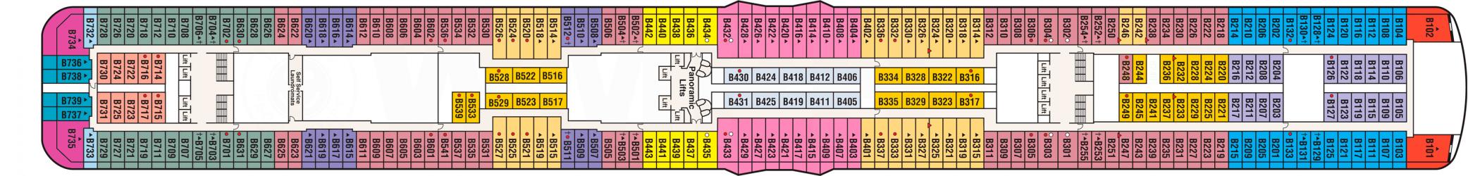 Cubierta 11 Majestic Princess