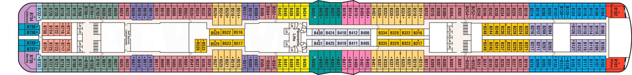 Cubierta 11 Royal Princess
