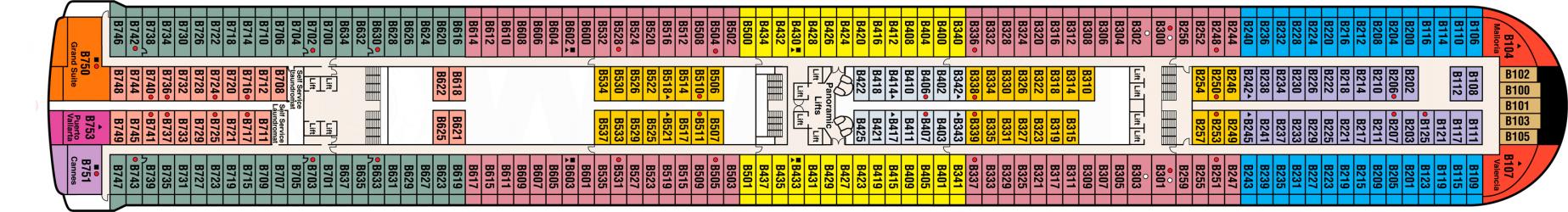 Cubierta 11 Sapphire Princess