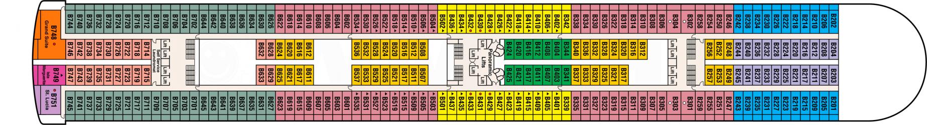 Cubierta 11 Star Princess