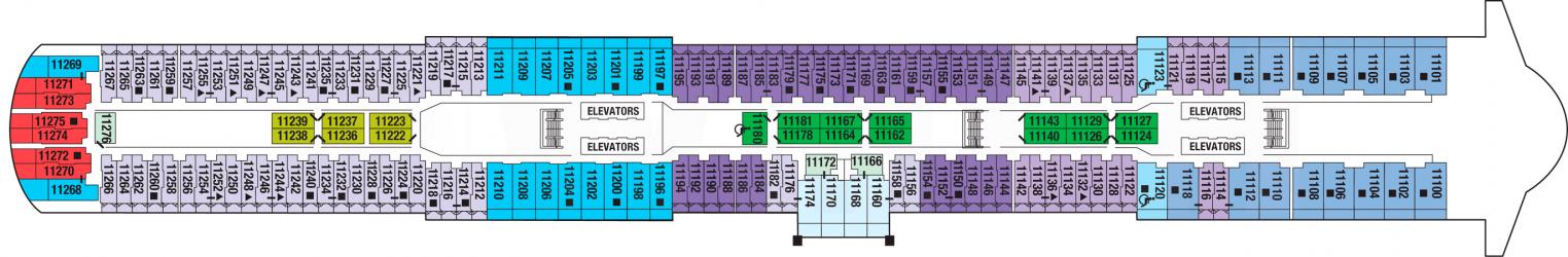 Cubierta 11 Celebrity Edge
