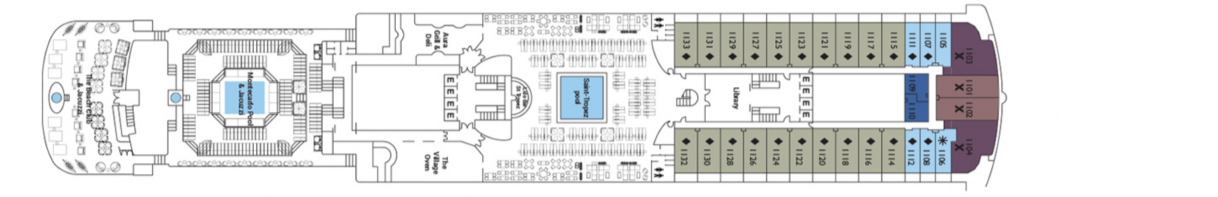 Cubierta 11 Celestyal Experience