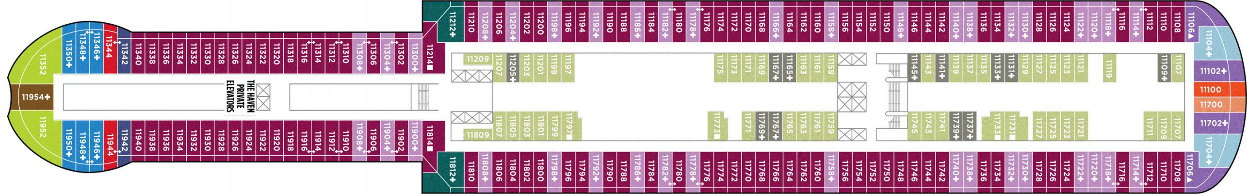 Cubierta 11 Norwegian Viva
