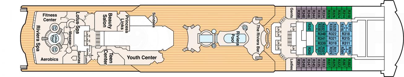 Cubierta 12 Sun Princess