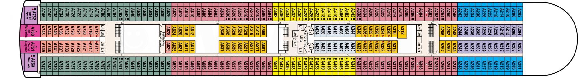 Cubierta 12 Crown Princess
