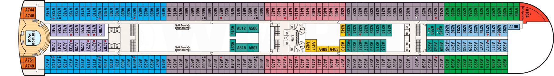 Cubierta 12 Diamond Princess