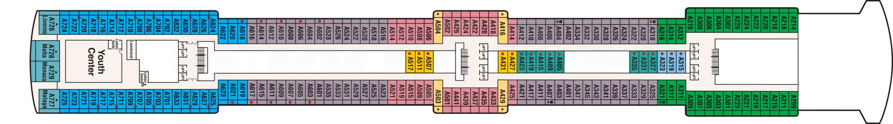 Cubierta 12 Island Princess