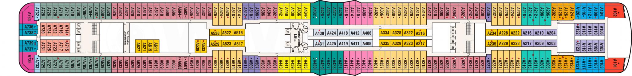 Cubierta 12 Majestic Princess
