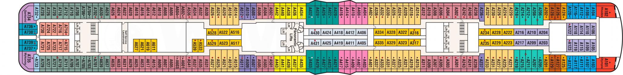 Cubierta 12 Royal Princess