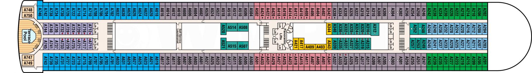 Cubierta 12 Star Princess