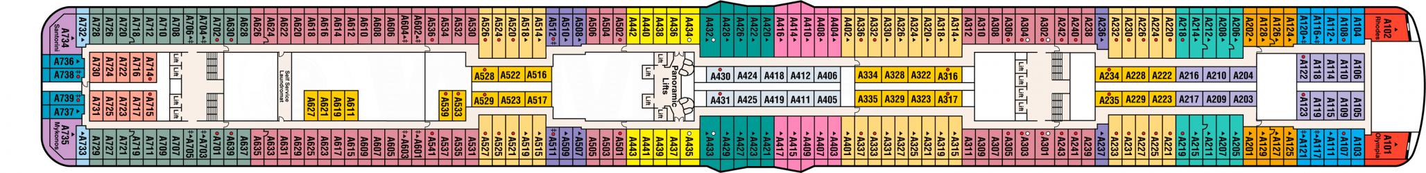 Cubierta 12 Regal Princess