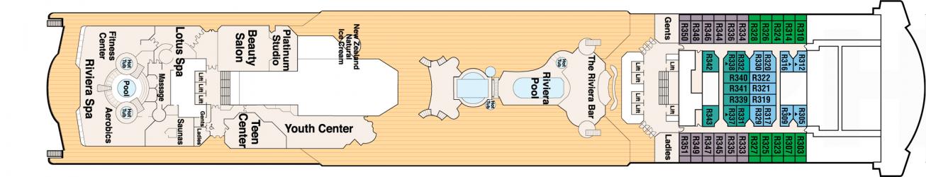 Cubierta 12 Sea Princess