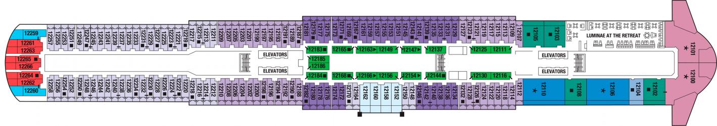 Cubierta 12 Celebrity Edge