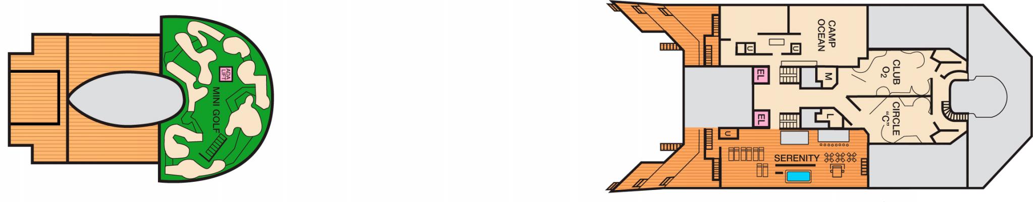 Cubierta 12 Carnival Radiance