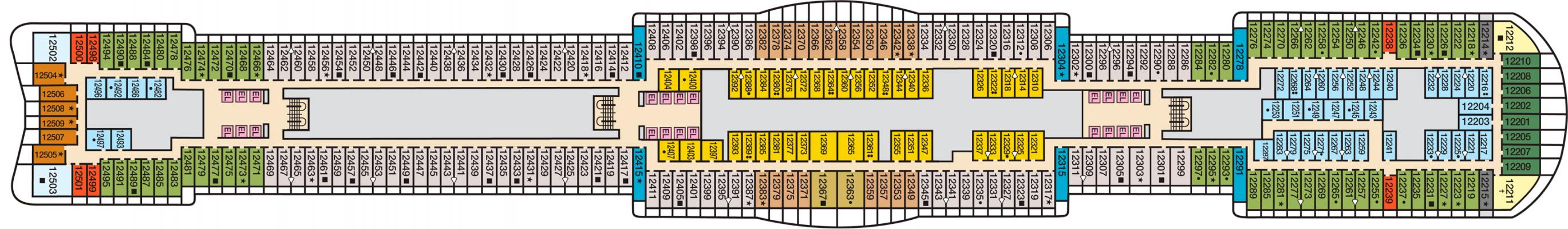Cubierta 12 Carnival Celebration