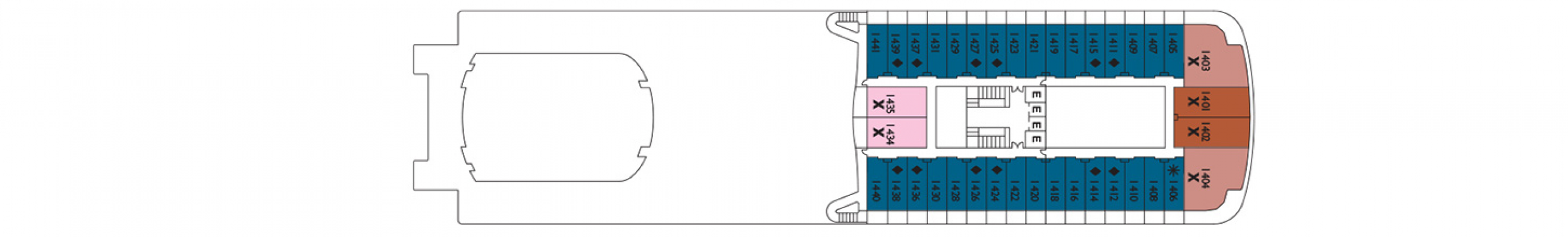 Cubierta 14 Celestyal Experience