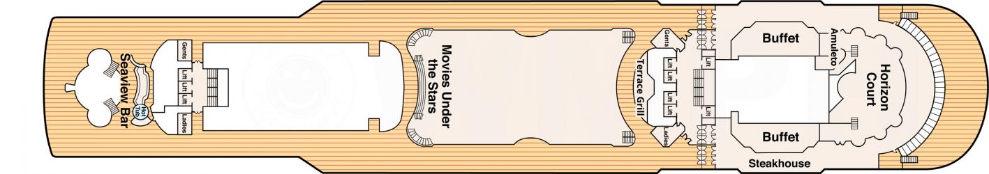 Cubierta 14 Sea Princess