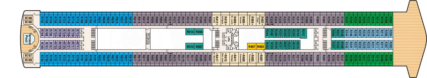 Cubierta 14 Caribbean Princess