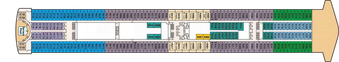 Cubierta 14 Crown Princess