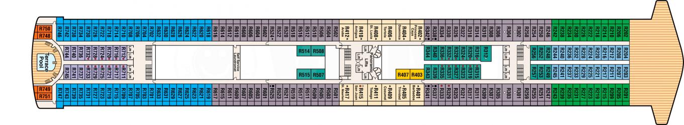 Cubierta 14 Ruby Princess
