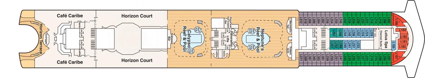 Cubierta 15 Emerald Princess