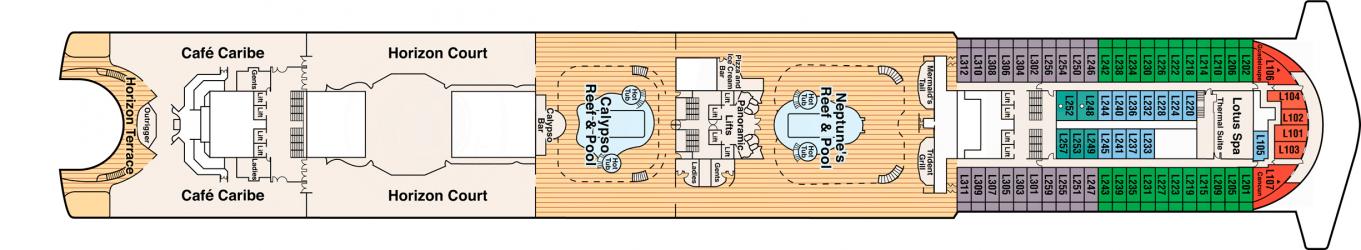 Cubierta 15 Ruby Princess
