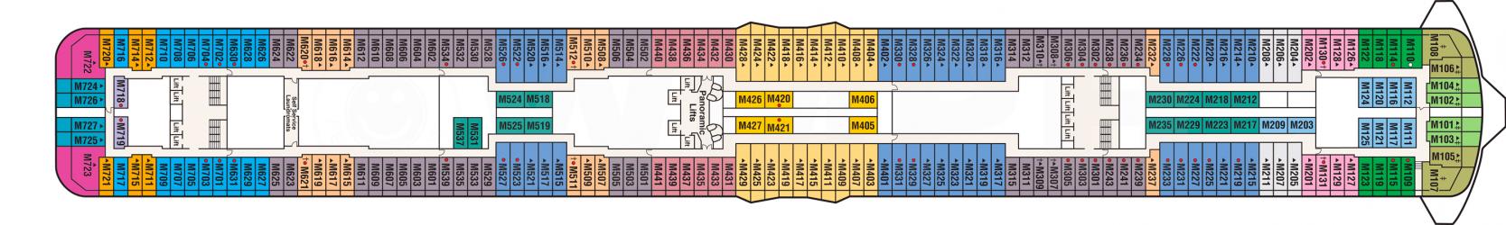 Cubierta 15 Majestic Princess