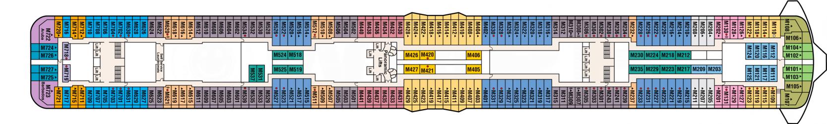 Cubierta 15 Regal Princess