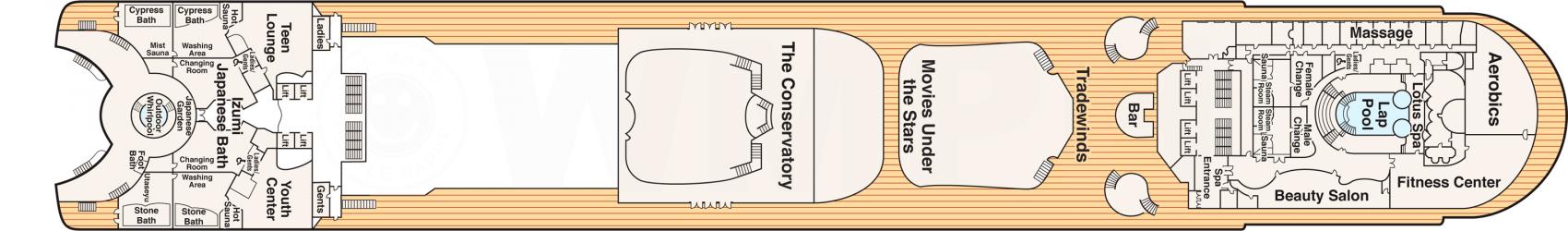 Cubierta 15 Diamond Princess