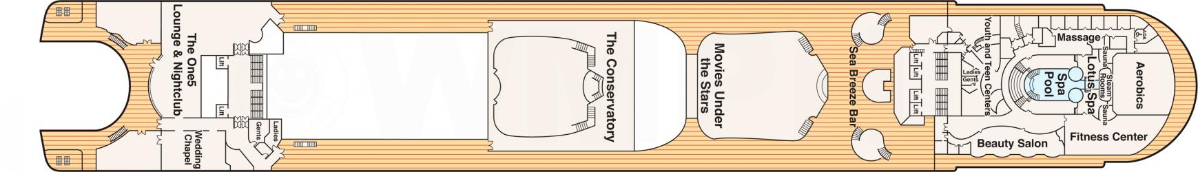 Cubierta 15 Grand Princess