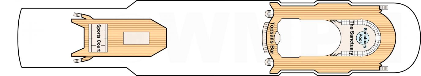 Cubierta 15 Sea Princess