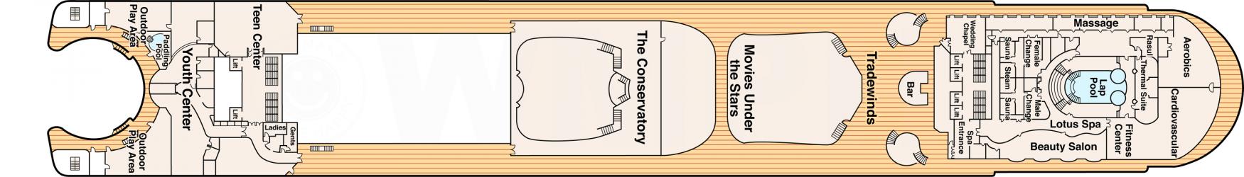 Cubierta 15 Star Princess