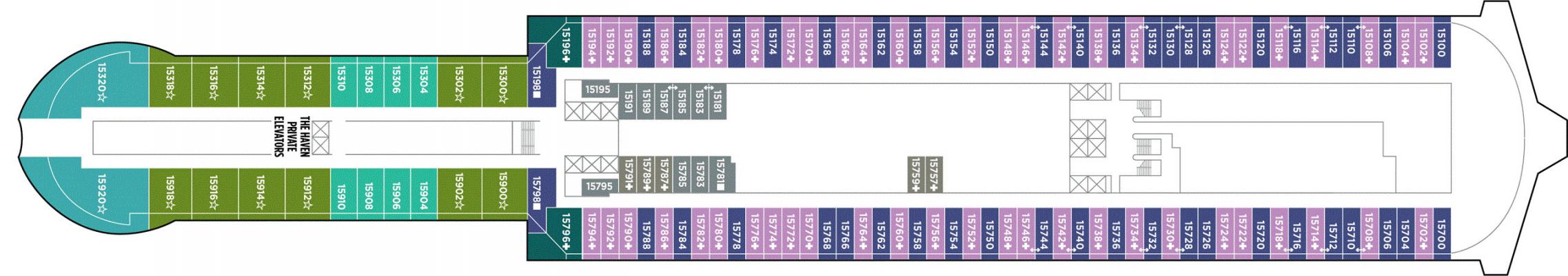Cubierta 15 Norwegian Viva