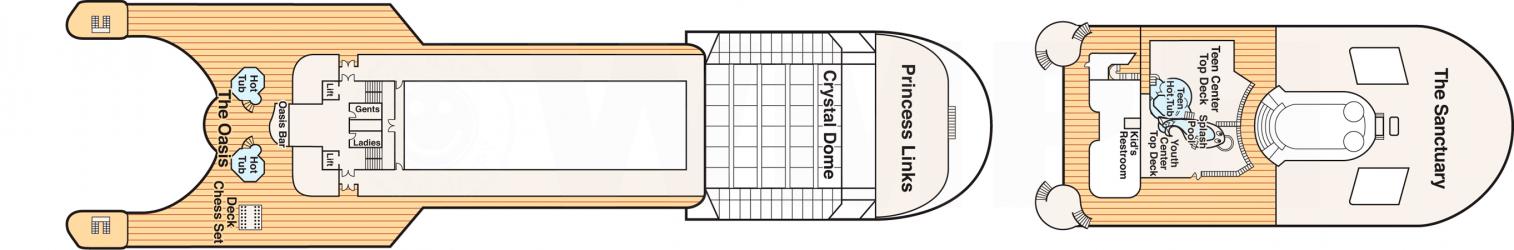 Cubierta 16 Golden Princess