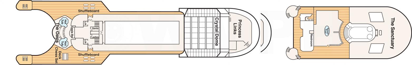 Cubierta 16 Grand Princess