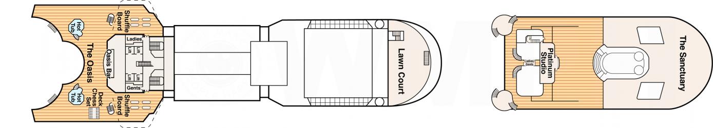 Cubierta 16 Sapphire Princess